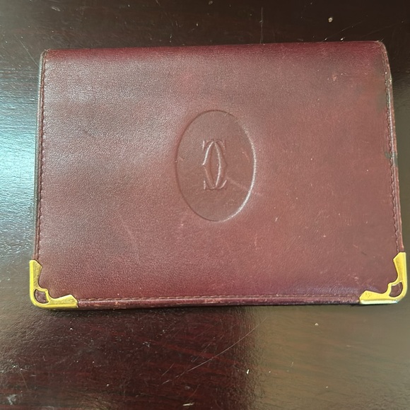 GUC Vintage Cartier zipper clutch, wallet and Cartier shopping bag!!! - Picture 4 of 8